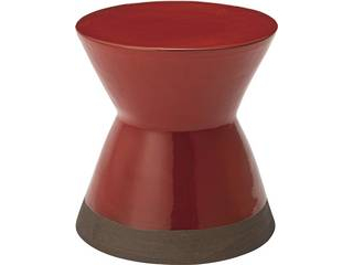 東谷 ROOM ESSENCE ミニスツール レッド CLY-20RD