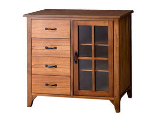 東谷 ROOM ESSENCE Timber ティンバー ミニキャビネット 天然木 PM-320 おしゃれ レトロ