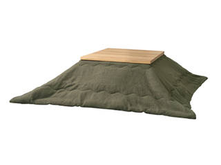 東谷 ROOM ESSENCE こたつふとん 正方形 190×190cm カーキ KK-169KH