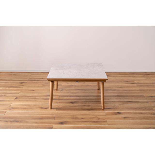 東谷 ROOM ESSENCE 天板105×75cm カーボンフラットヒーターこたつ ねじこみ式継ぎ脚付き KT-304NA_3