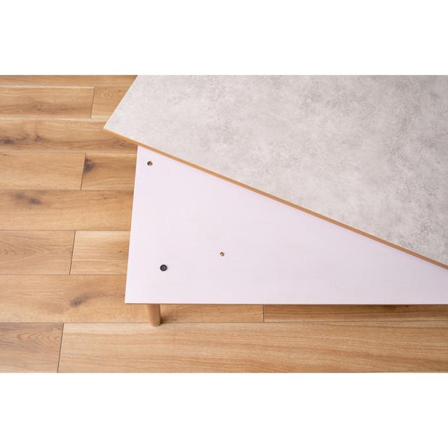 東谷 ROOM ESSENCE 天板105×75cm カーボンフラットヒーターこたつ ねじこみ式継ぎ脚付き KT-304NA_4