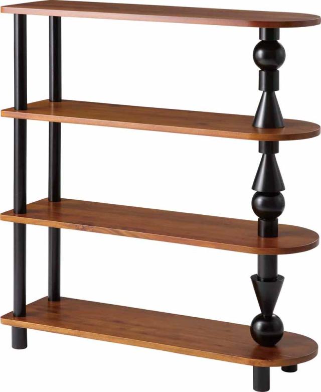 東谷 ROOM ESSENCE オープンシェルフ ブラウン GT-416BR