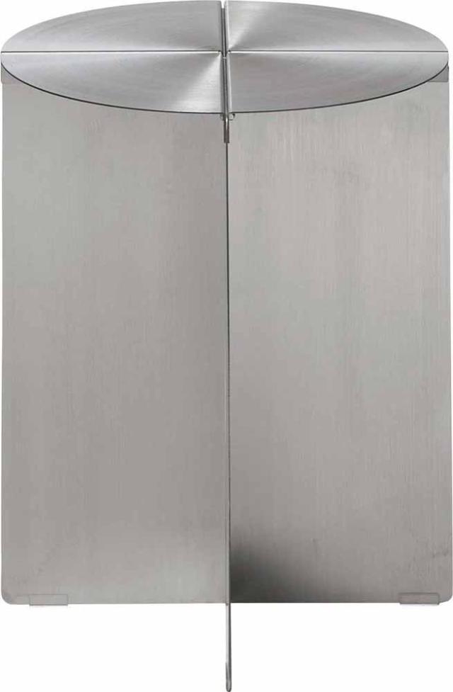 東谷 ROOM ESSENCE ステンレス サイドテーブル シルバー DM-104SV
