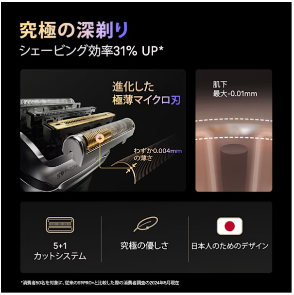 BRAUN ブラウン ブラウン電気シェーバー シリーズ9 Pro+ 9617s_1
