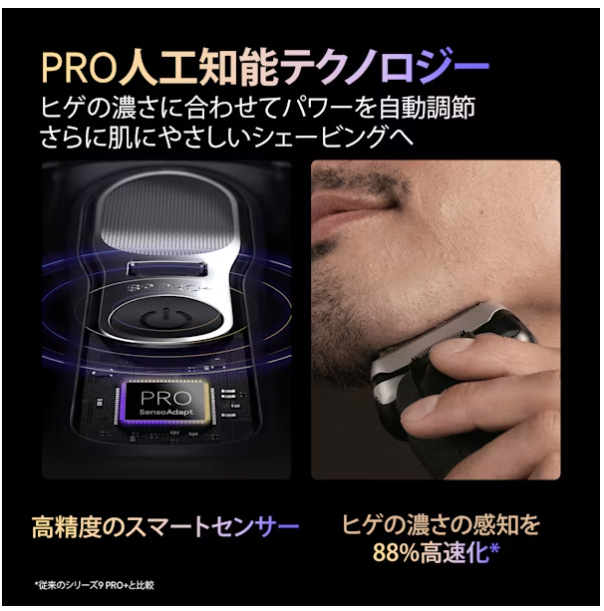 BRAUN ブラウン ブラウン電気シェーバー シリーズ9 Pro+ 9617s_2