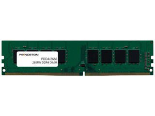 Princeton プリンストン デスクトップPC向け増設用PCメモリ 8GB PC4-21300(DDR4-2666) 288PIN UDIMM PDD4/2666-8G