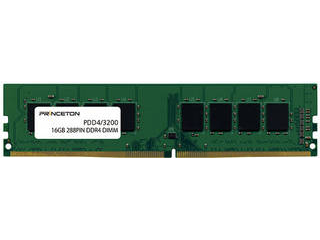 Princeton プリンストン デスクトップPC向けメモリ 16GB DDR4-3200 288PIN UDIMM PDD4/3200-16G 28,925円