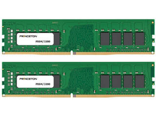 Princeton プリンストン デスクトップPC向けメモリ 32GB (16GB 2枚組) DDR4-3200 288PIN UDIMM PDD4/3200-16GX2