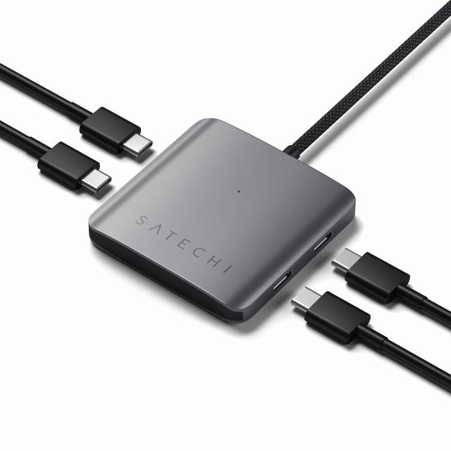 Satechi サテチ ハブ・ドッキングステーション 4-Port USB-C Hub with 