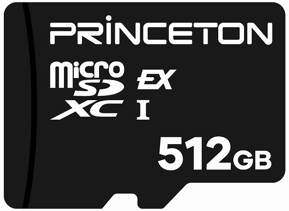 Princeton プリンストン microSD Expressカード (512GB)  ゲーム機 耐衝撃 PSD-EXM-512G