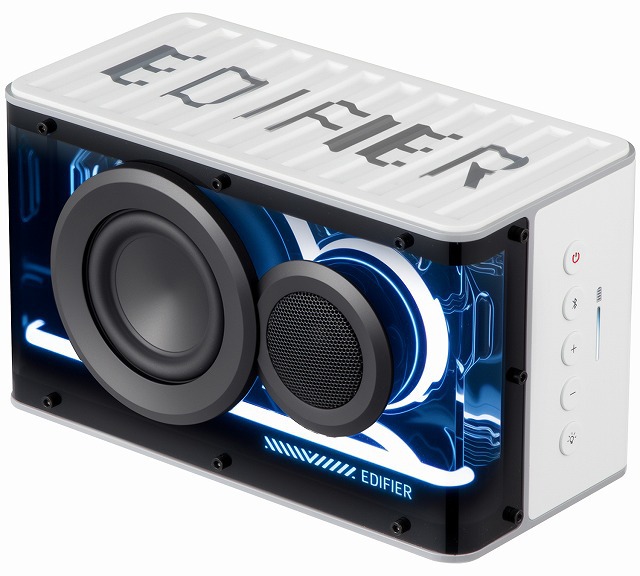 Edifier エディファイア ポータブル Bluetooth スピーカー QD25(ホワイト) Bluetooth USB-C 25W ED-QD25-WH