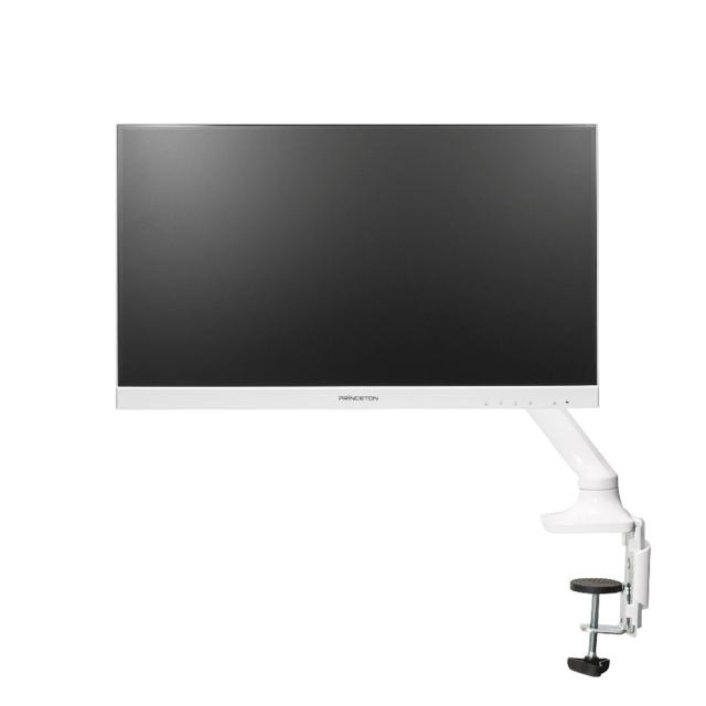 Princeton プリンストン フルHD対応 21.5型液晶ディスプレイ 【モニターアーム】 120Hz ADS USB Type-C搭載 ホワイト PTF-B221WA-WH