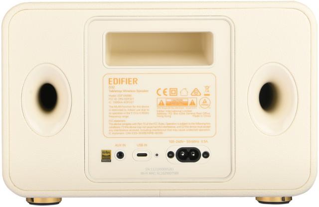 Edifier エディファイア ワイヤレス スピーカー 最大出力60W Bluetooth 5.3 USB-C AUX Wi-Fi (AirPlay時) ホワイト ED-D32-WH-A_2
