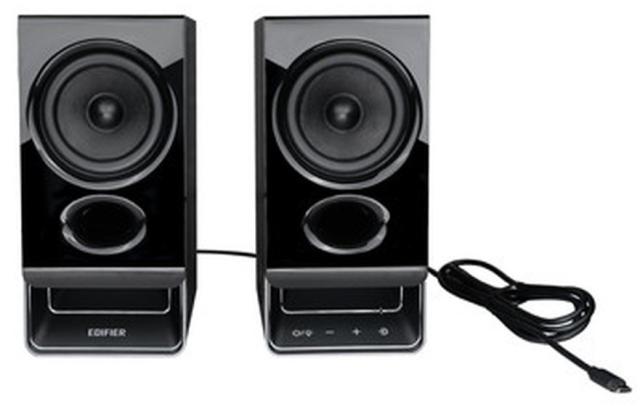 Edifier エディファイア プラグアンドプレイUSB電源スピーカー R20BT ブラック ED-R20BT-BK_5