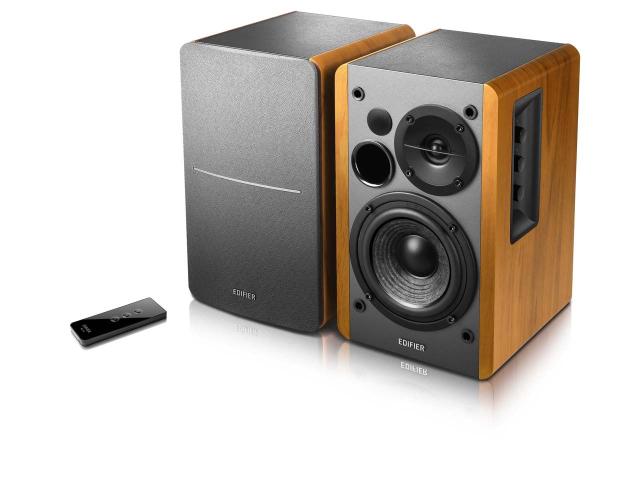 Edifier エディファイア R1280T ブックシェルフスピーカー 2.0ch 高音質 42W RCA入力 木目 リモコン付属 ブラウン ED-R1280T-C 12,815円