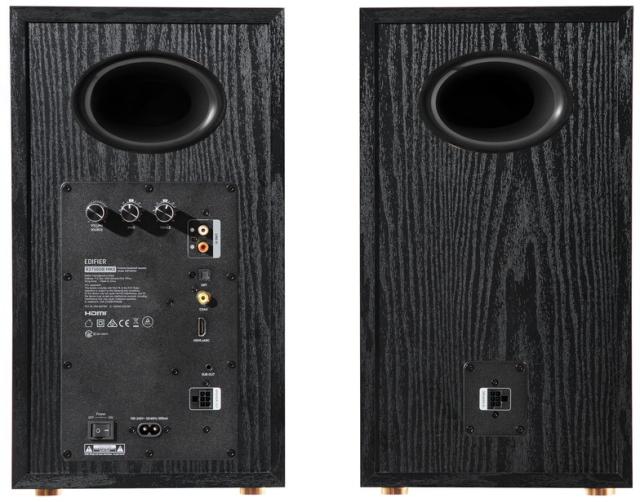 Edifier エディファイア クアッドアンプ3wayブックシェルフスピーカー 144W Bluetooth HDMIeARC 光 同軸 line-in ED-R2750DBMK2-BK_7
