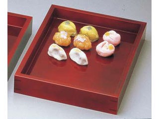 YAMACO ヤマコー 溜塗菓子番重／大の通販は天板