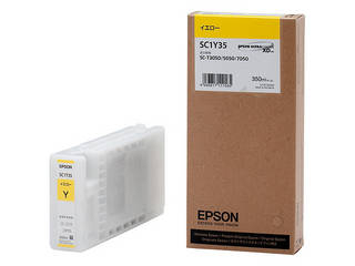 EPSON エプソン Sure Color用 インクカートリッジ/350ml(イエロー) SC1Y35
