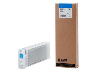 EPSON エプソン SureColor用 インクカートリッジ/700ml(シアン) SC3C70の通販は