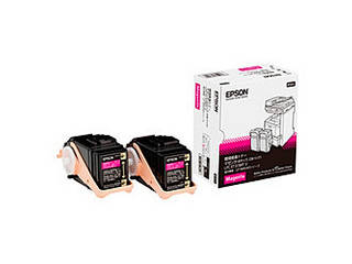 エプソン 純正 環境推進トナー マゼンタ Mサイズ 6500ページ 2本パック