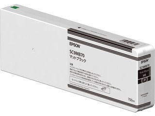 EPSON エプソン SureColor用 インクカートリッジ/700ml(マットブラック) SC9MB70