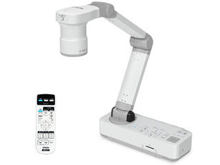 EPSON エプソン 納期10月下旬 書画カメラ 光学12倍/10倍デジタルズーム/フルハイビジョン対応/PCレス/A3 ELPDC21