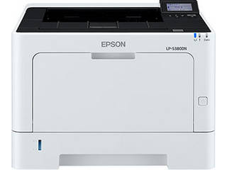 EPSON エプソン A4モノクロページプリンター/40PPM/LCDパネル搭載/両面印刷/耐久性30万ページ LP-S380DN
