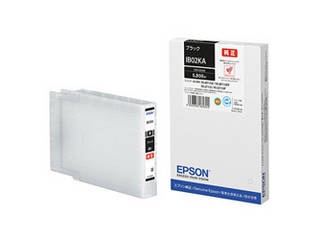 EPSON エプソン 【純正】ビジネスインクジェット用 インクカートリッジ（ブラック）/約5800ページ対応 IB02KA