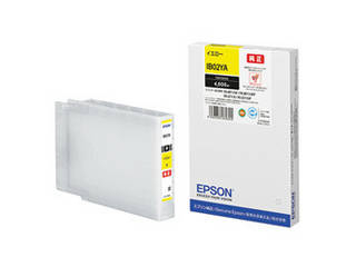 EPSON エプソン 【純正】ビジネスインクジェット用 インクカートリッジ（イエロー）/約4600ページ対応 IB02YA