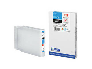EPSON エプソン 【純正】ビジネスインクジェット用 インクカートリッジ（シアン）/約8000ページ対応 IB02CB
