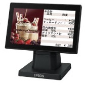 EPSON エプソン レシートプリンター用 カスタマーディスプレイ/7インチカラー液晶/横置き・縦置き可/ブラック DM-D70B211