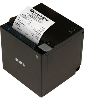 EPSON エプソン キャンセル不可 レシートプリンター/80mm・58mm/USB・有線LAN・Bluetooth/電源同梱/ブラック TM302-614B