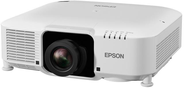 EPSON エプソン ビジネスプロジェクター/高輝度モデル/レーザー光源/8000lm/2軸シフト4K/レンズ別売/白モデル EB-PQ2008W