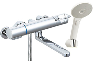 LIXIL リクシル INAX サーモスタットバス水栓 メッキハンドル エコアクアシャワー RBF-912EW