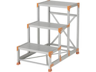 PiCa/ピカコーポレイション 【代引不可】作業台 FGN型 3段W600×D400×H900踏ざん奥行300 FGN-3690-30の通販は