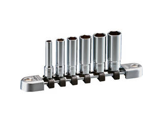 KYOTO TOOL/京都機械工具 nepros/ネプロス 6.3ディープソケットセット(12角・6コ組) NTB2L06Aの通販は 12,192円