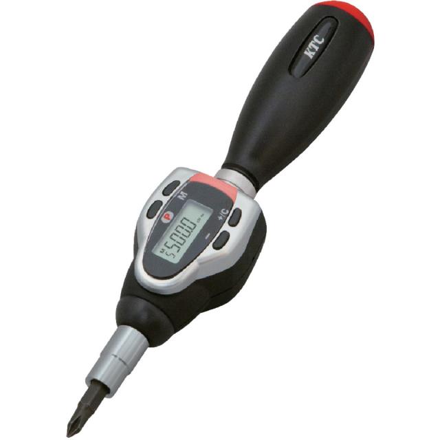KYOTO TOOL 京都機械工具 KTC トルクレンチ(デジタル式) デジラチェドライバタイプ トルク調整範1.0〜5.0N・m 差込角6.3mm GLK500