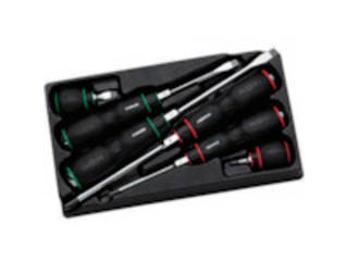 KYOTO TOOL 京都機械工具 nepros/ネプロス 樹脂柄ドライバ混合セット［6本組］ NTD106