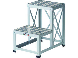 TRUSCO/トラスコ中山 【代引不可】ローハイシステムステップ アルミ製足踏台 500×350×H500 LH-2651Aの通販は