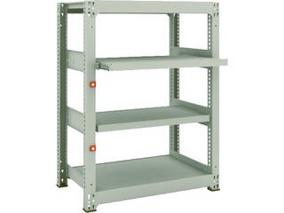 TRUSCO/トラスコ中山 【代引不可】M3型中量棚 900×571×H1200 2段 スライド2段 単体 M3-4362M2の通販は