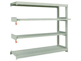 TRUSCO/トラスコ中山 【代引不可】M3型中量棚 1800×471×H1500 2段 スライド2段 連結 M3-5652M2Bの通販は 49,328円