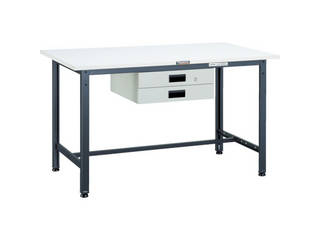 TRUSCO(トラスコ) ＡＥ型作業台　１５００Ｘ７５０ＸＨ７４０　ＤＧ色 AE-1500 DG≪お取寄商品≫ TRUSCO(トラスコ) ＡＥ型作業台 １５００Ｘ７５０ＸＨ７４０ ＤＧ色 AE