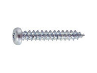 TRUSCO/トラスコ中山 ナベ頭タッピングねじ ユニクロ M6X25 40本入 B07-0625