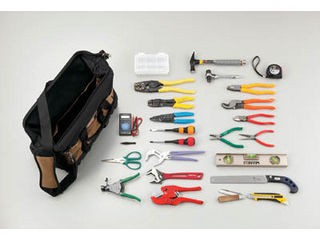 TRUSCO/トラスコ中山 ピカイチ プロ用電設工具セット 26点セット PK-D1