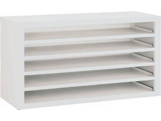 TRUSCO/トラスコ中山 【代引不可】VA型引出しユニット本体 1037X307XH444 ホワイト VA-85SN-Wの通販は 26,076円