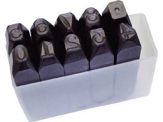 TRUSCO トラスコ中山 数字刻印セット 13mm SK-130