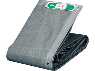 TRUSCO/トラスコ中山 ソフトメッシュシートα 幅3.6mX長さ5.4m グレー GM-3654AGYの通販は 7,770円