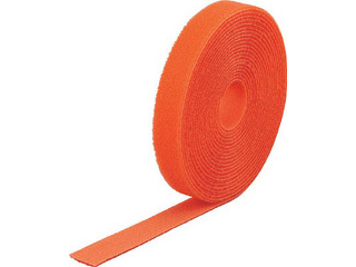 TRUSCO/トラスコ中山 マジック結束テープ 両面 オレンジ 20mm×25m MKT-20250-OR