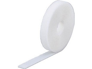 TRUSCO/トラスコ中山 マジック結束テープ 両面 白 20mm×25m MKT-20250-Wの通販は