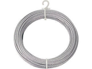 TRUSCO トラスコ中山 メッキ付ワイヤーロープ Φ9mmX30m CWM-9S30の通販は 9,328円